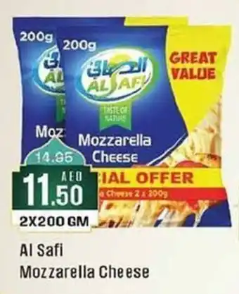 West Zone Supermarket Al Safi Mozzarella Cheese 2X200 GM offer