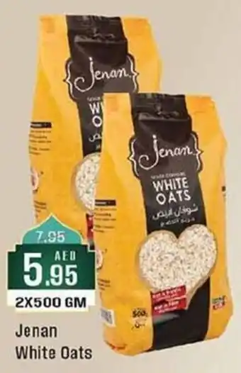West Zone Supermarket Jenan White Oats 2X500 GM offer