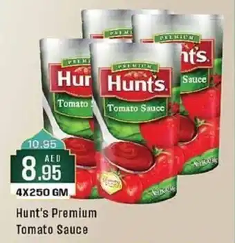 West Zone Supermarket Hunt's Premium Tomato Sauce 4X250 GM offer