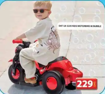 Grand Hyper Market DAT LB-3220 KIDS MOTORBIKE W/BUBBLE offer