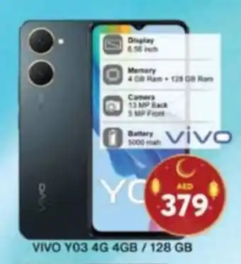Grand Hyper Market VIVO Y03 4G 4GB/128 GB offer