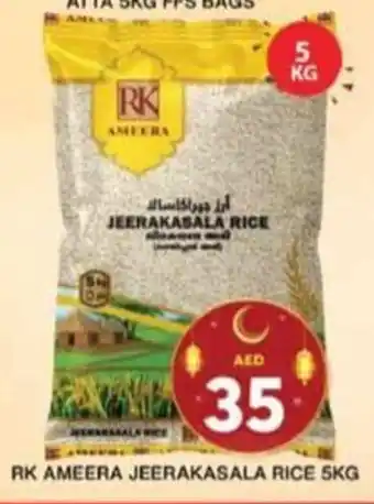 Grand Hyper Market RK AMEERA JEERAKASALA RICE 5KG offer