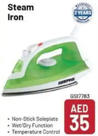 Grand Hyper Market Steam Iron offer