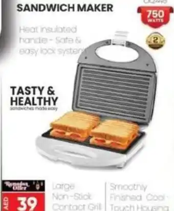 Grand Hyper Market SANDWICH MAKER offer