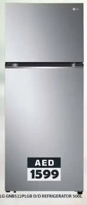 Grand Hyper Market LG GNB522PLGB D/D REFRIGERATOR 500L offer