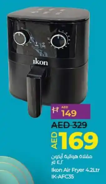 Lulu Hypermarket Ikon Air Fryer 4.2Ltr IK-AFC35 offer