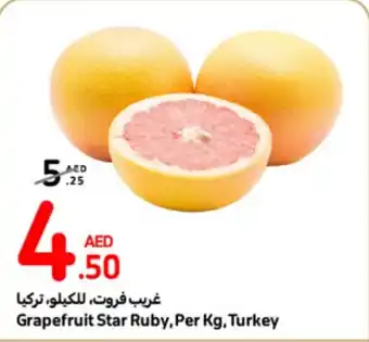 Carrefour Grapefruit Star Ruby, Per Kg offer