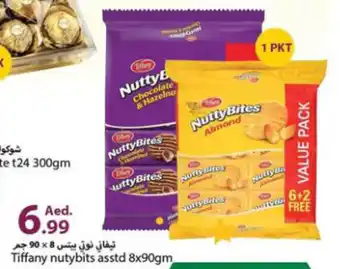 Rawabi Market Tiffany nutybits asstd 8x90gm offer