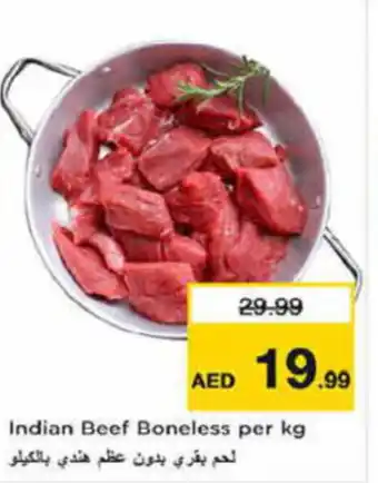 Last Chance Beef Boneless per kg offer