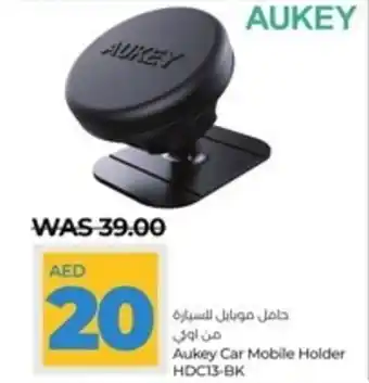 Lulu Hypermarket Aukey Car Mobile Holder HDC13 BK offer