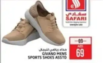 Safari Hypermarket GIVANO MENS SPORTS SHOES ASSTD offer