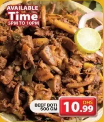 Grand Hyper Market BEEF BOTI 500 GM offer