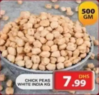 Grand Hyper Market CHICK PEAS WHITE INDIA KG offer