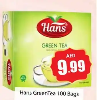 Amber Hans GreenTea 100 Bags offer