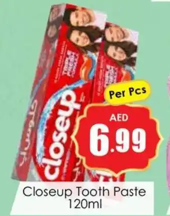 Amber Closeup Tooth Paste 120ml offer