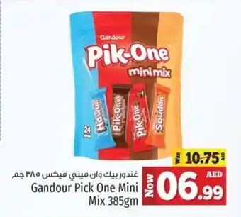 Kenz Hypermarket Gandour Pick One Mini Mix 385gm offer