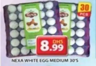 Grand Hyper Market NEXA WHITE EGG MEDIUM 30S offer