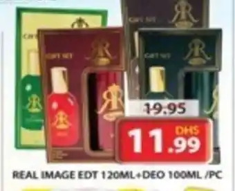 Grand Hyper Market REAL IMAGE EDT 120ML+DEO 100ML PC offer