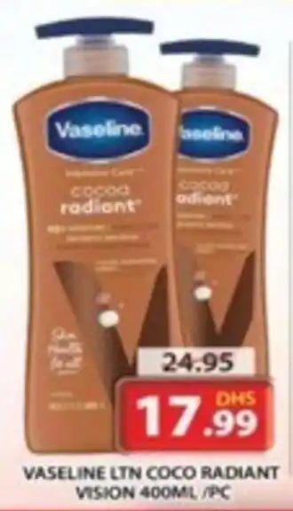Grand Hyper Market VASELINE LTN COCO RADIANT VISION 400ML PC offer