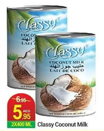 New W Mart Classy Coconut Milk 2 x 400mL offer