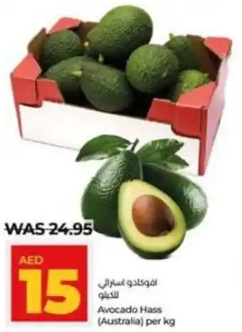 Lulu Hypermarket Avocado Hass per kg offer