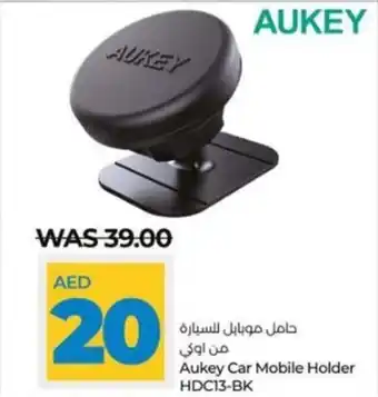 Lulu Hypermarket Aukey Car Mobile Holder HDC13-BK offer