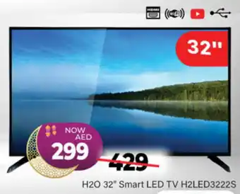 Al Madina Hypermarket H2O 32" Smart LED TV offer