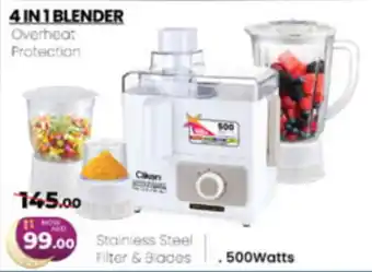 Al Madina Hypermarket 4 IN 1 BLENDER Overheat Protection offer