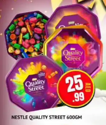 Al Madina Hypermarket NESTLE QUALITY STREET 600GM offer