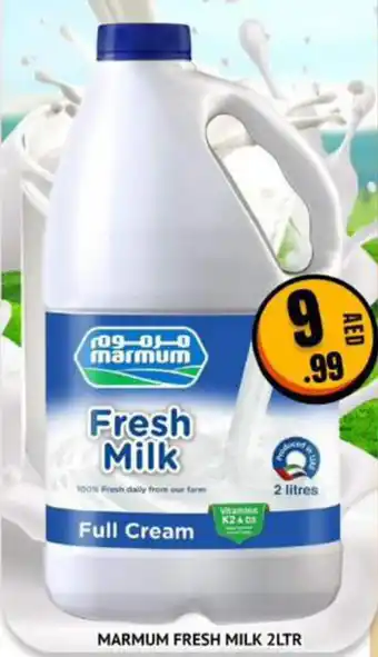 Al Madina Hypermarket MARMUM FRESH MILK 2LTR offer