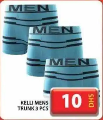 Grand Mall Sharjah KELLI MENS TRUNK 3 PCS offer