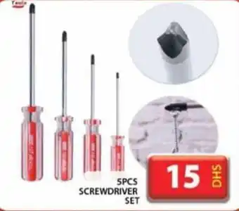 Grand Mall Sharjah 5PCS SCREWDRIVER SET offer