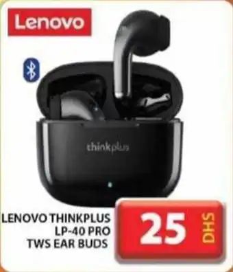 Grand Mall Sharjah LENOVO THINKPLUS LP-40 PRO TWS EAR BUDS offer