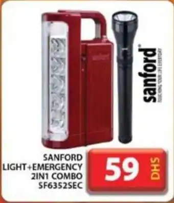 Grand Mall Sharjah SANFORD LIGHT+EMERGENCY 2IN1 COMBO SF6352SEC offer