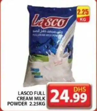 Grand Mall Sharjah LASCO FULL CREAM MILK POWDER 2.25KG offer