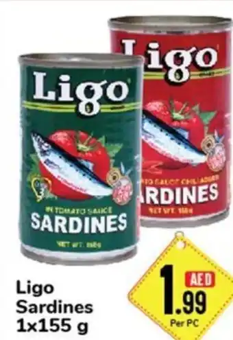 Day To Day Ligo Sardines 1x155 g offer