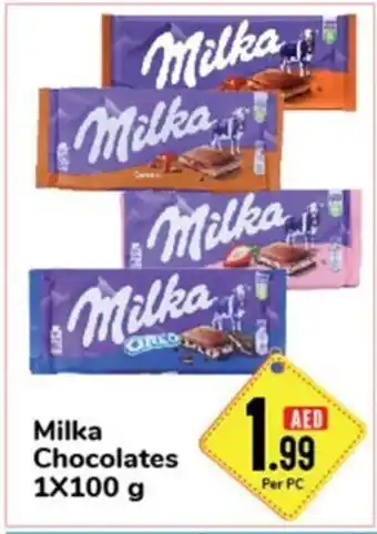 Day To Day Milka Chocolates 1X100 g offer