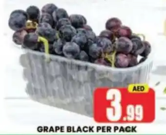 Al Madina Hypermarket GRAPE BLACK PER PACK offer