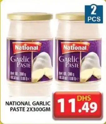 Grand Hyper Market NATIONAL GARLIC PASTE 2X300GM offer