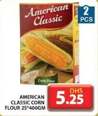 Grand Hyper Market AMERICAN CLASSIC CORN FLOUR 2S 400GM offer