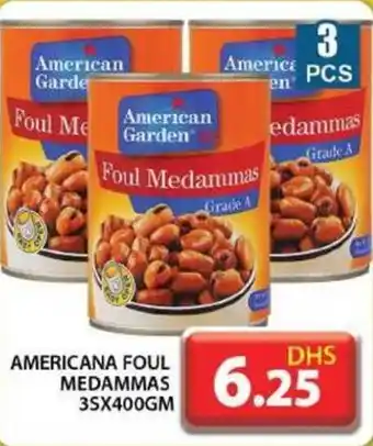 Grand Hyper Market AMERICANA FOUL MEDAMMAS 3SX400GM offer