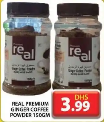 Grand Hyper Market REAL PREMIUM GINGER COFFEE POWDER 150GM offer