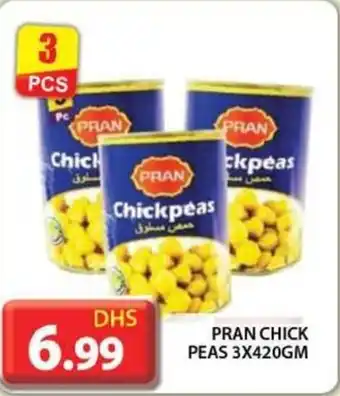 Grand Hyper Market PRAN CHICK PEAS 3X420GM offer
