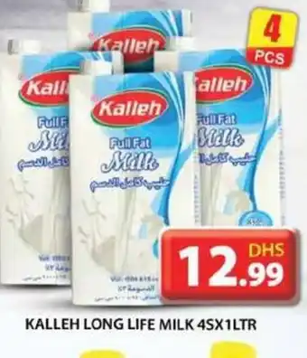 Grand Hyper Market KALLEH LONG LIFE MILK 4SX1LTR offer