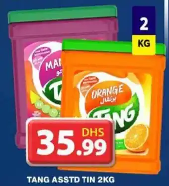 Grand Hyper Market Tang Asstd Tin 2kg offer