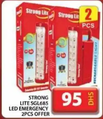 Grand Hyper Market Strong Lite LED Emergency 2pcs offer offer