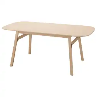 Ikea VoxlÖv Dining table, light bamboo, 180x90 cm offer