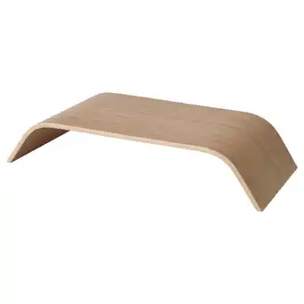 Ikea Sigfinn Monitor stand, fixed height, bamboo veneer offer