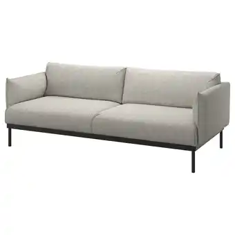 Ikea Äpplaryd 3-seat sofa, Lejde light grey offer