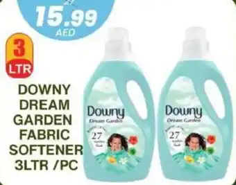 Grand Hyper Market DOWNY DREAM GARDEN FABRIC SOFTENER 3LTR/PC offer